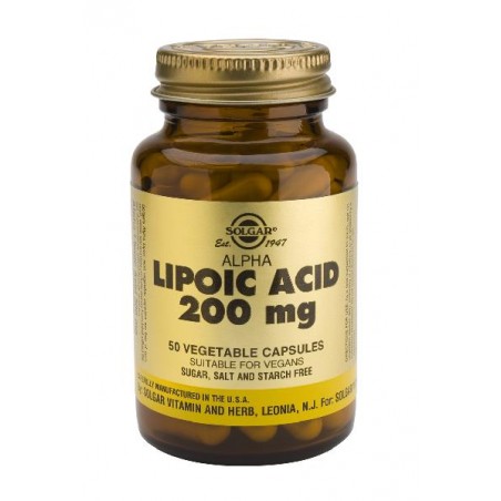 ACIDO ALFA LIPOICO 200 mg 50 caps Solgar