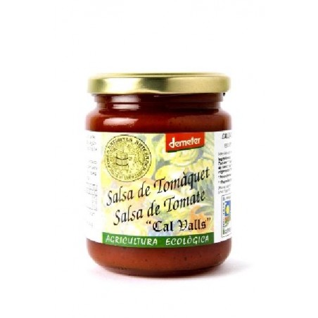 Salsa de Tomate Bio 270 gr Cal Valls