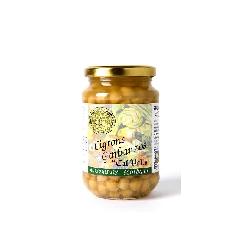 GARBANZOS COCIDOS Eco 370 gr Cal Valls GARBANZOS COCIDOS Eco 370 gr Cal Valls