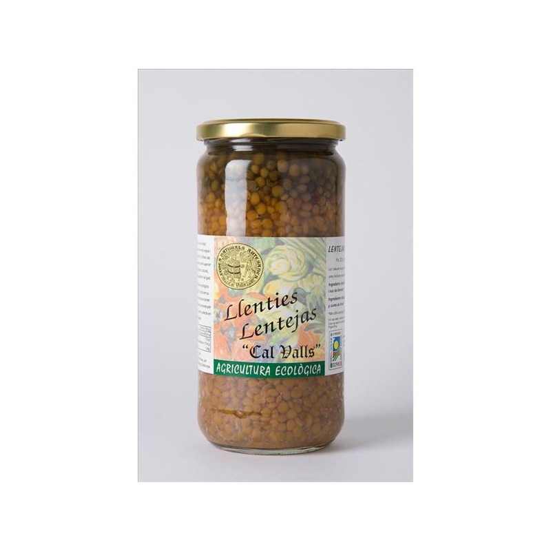 Lentejas Cocidas Eco 500 gr Cal Valls Lentejas Cocidas Eco 500 gr Cal Valls