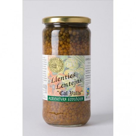 Lentejas Cocidas Eco 500 gr Cal Valls