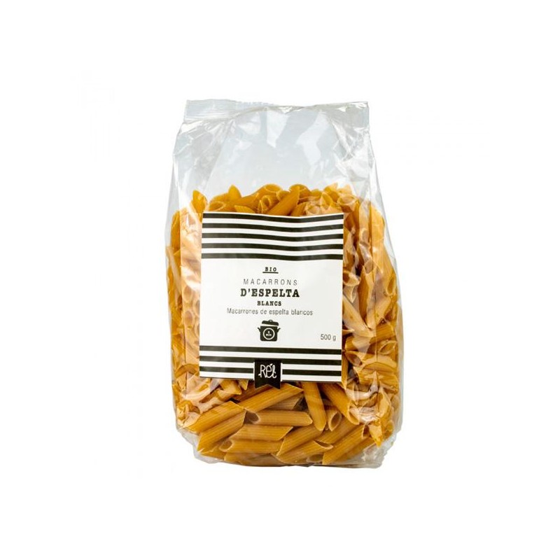 Macarrones Espelta Blancos Bio 500 gr Macarrones Espelta Blancos Bio 500 gr