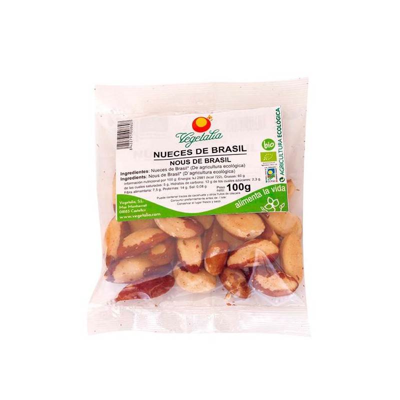 NUECES DE BRASIL Eco 100 gr Vegetalia NUECES DE BRASIL Eco 100 gr Vegetalia