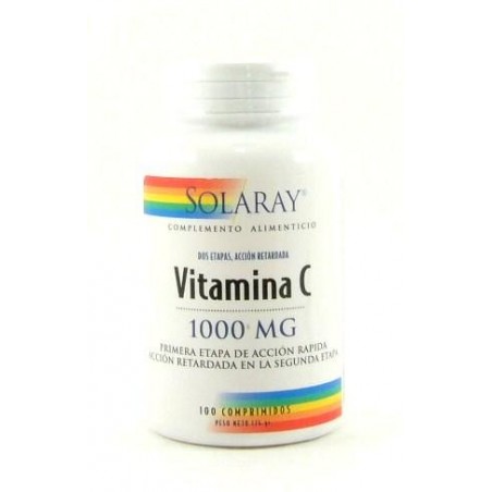 Vitamina C 1000 mg 100 Comp Solaray