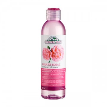 Agua de rosas Damascena 200 ml Corpore