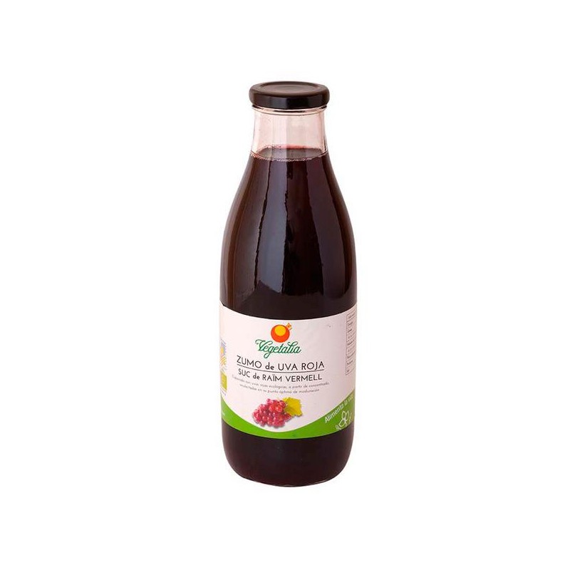 Zumo de Uva Roja Bio 1 L Vegetalia Zumo de Uva Roja Bio 1 L Vegetalia