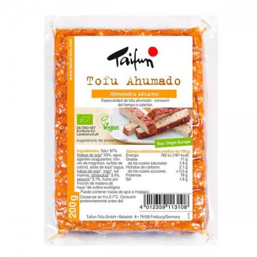 Tofu Ahumado con Almendra y Sesamo Bio
