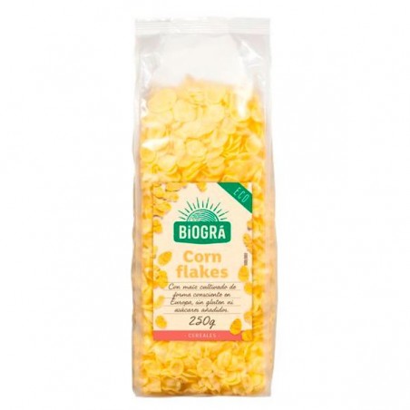 Corn Flakes Sin Azucar Bio 250 gr Biogra