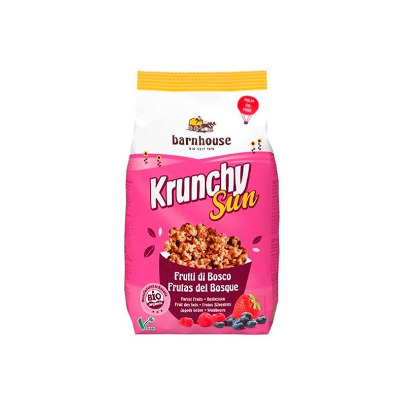 Krunchy Sun Frutos del Bosque Bio 750 gr Krunchy Sun Frutos del Bosque Bio 750 gr