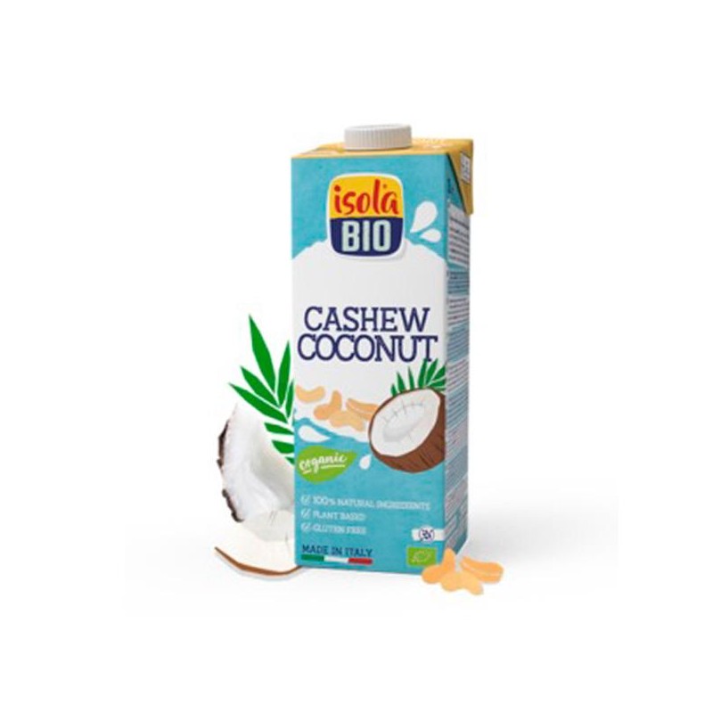 Bebida Coco y Anacardo  Bio 1L Isola