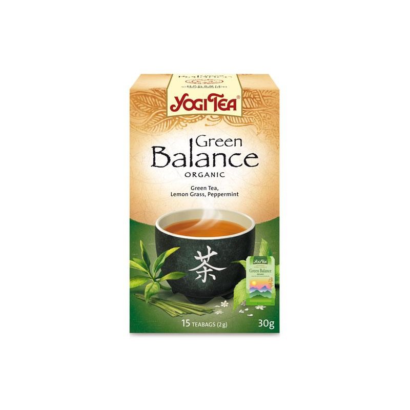 Yogi Tea Verde Armonia Bio 17 filtros