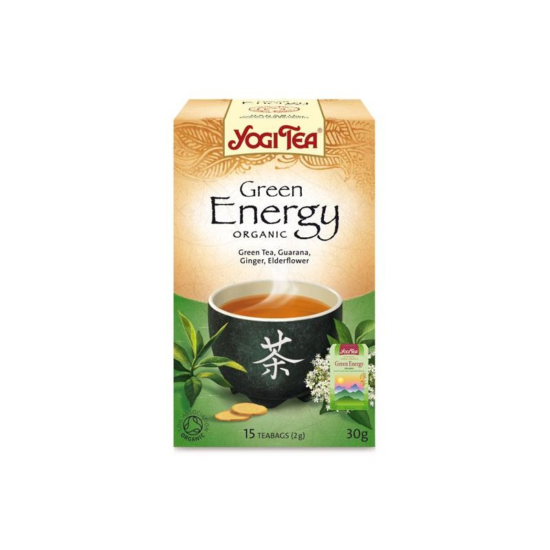Yogi Tea Verde Energia Bio 17 filtros