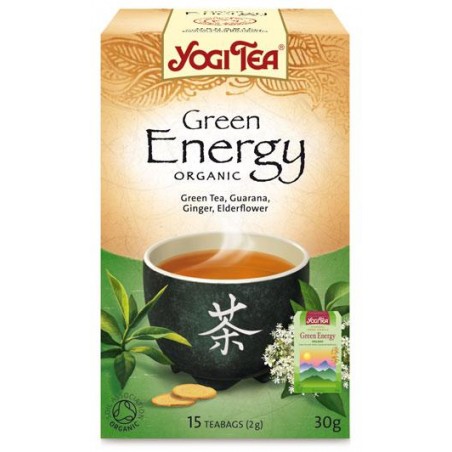 Yogi Tea Verde Energia Bio 17 filtros
