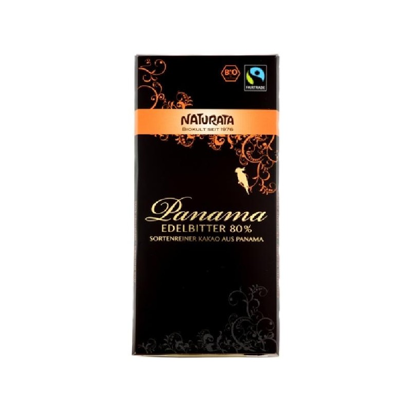 CHOCOLATE AMARGO PANAMA 80% Bio