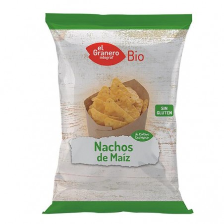 Nachos Maiz con sal Bio 125 gr Granero