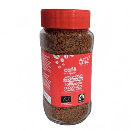 Cafe Soluble Descafeinado Bio 100 gr 