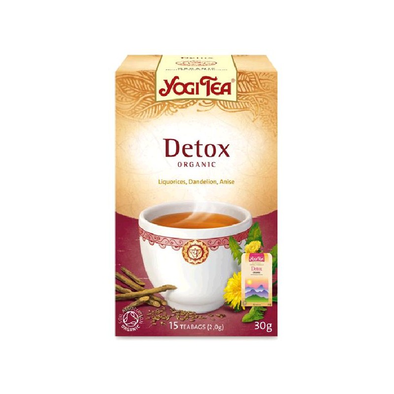 Yogi Tea Purifica Detox Bio 17 filtros Yogi Tea Purifica Detox Bio 17 filtros