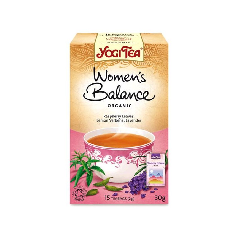 YOGI TEA MUJER EQUILIBRIO Bio 17 filtros YOGI TEA MUJER EQUILIBRIO Bio 17 filtros