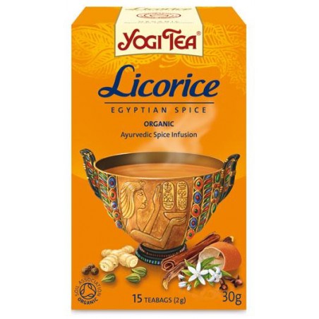 Yogi Tea Regaliz  Bio 17 filtros