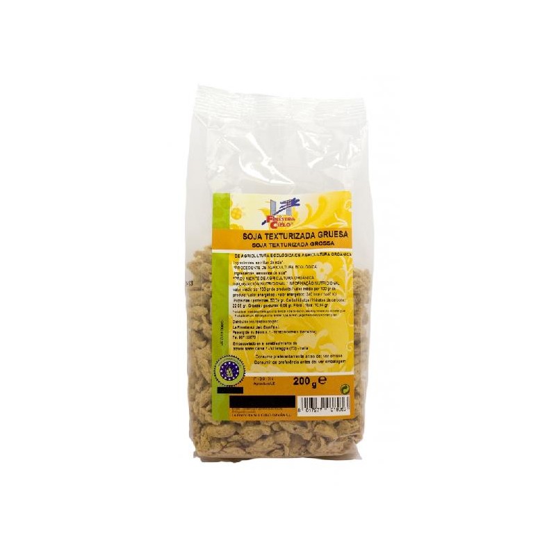 SOJA TEXTURIZADA GRUESA 200 gr SOJA TEXTURIZADA GRUESA 200 gr