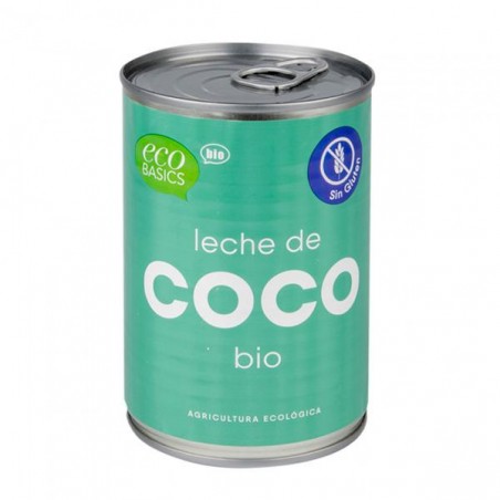 Leche de Coco S/G Bio 400 ml Ecobasics