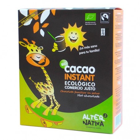 Cacao Instantaneo Bio 750 gr Altenativa3