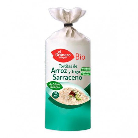 Tortitas Arroz Sarraceno S/G Bio 115 g 