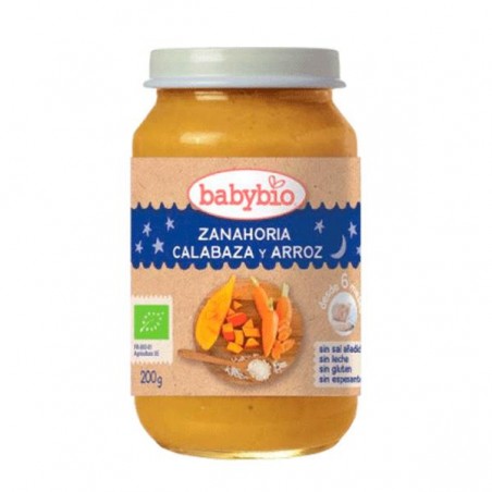 Potito Zanahoria y Calabaza Bio 200 gr