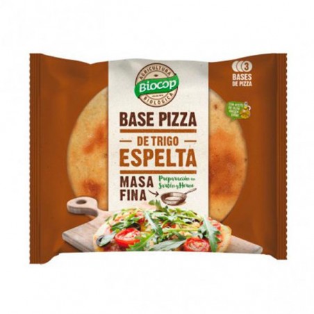 Base Pizza Masa Fina Espelta Bio 3 uni