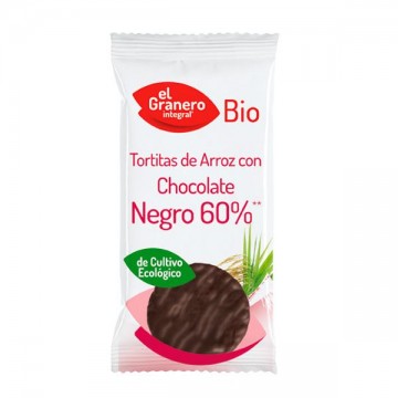 Tortitas Arroz Choco Negro Bio 6 unid 
