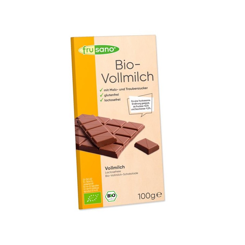 Chocolate con Leche Bio 100 gr Frusano