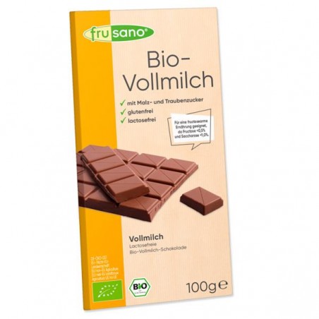 Chocolate con Leche Bio 100 gr Frusano