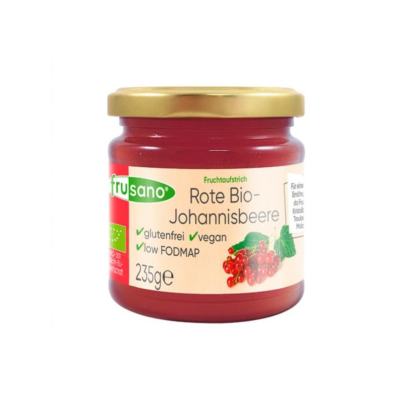 Mermelada de Grosella Bio 235 gr Frusano Mermelada de Grosella Bio 235 gr Frusano