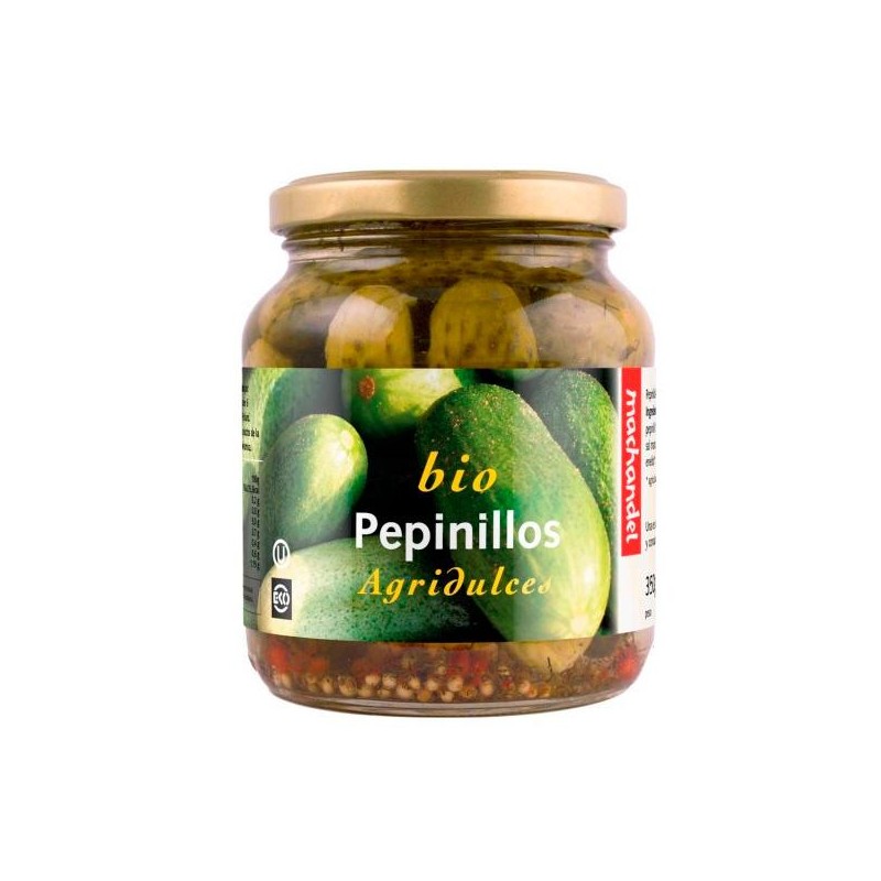 Pepinillos Agridulces Bio 350g Machandel Pepinillos Agridulces Bio 350g Machandel