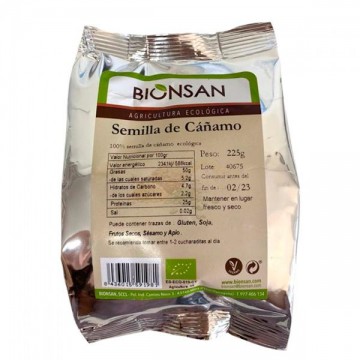 Semillas de Cañamo Bio 225 gr Bionsan