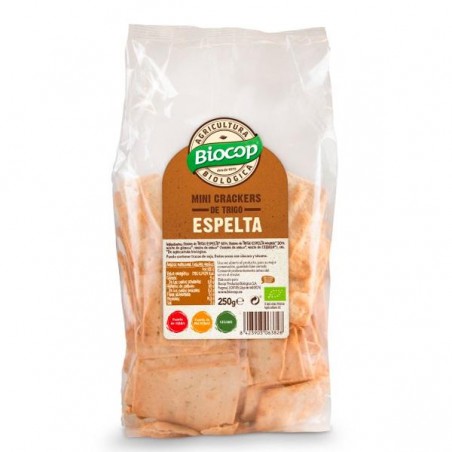 Mini Crackers Trigo Espelta Bio Biocop