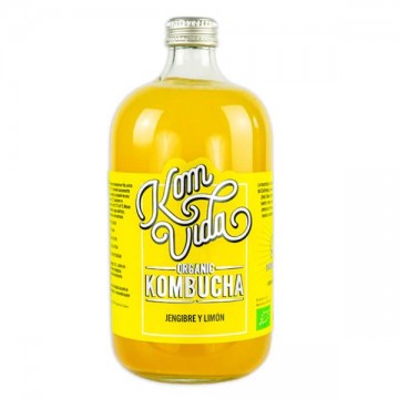 Kombucha Gingervida Bio 25 cl Komvida